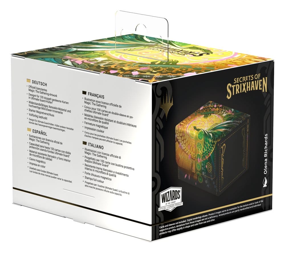 Ultimate Guard Sidewinder 100+ Xenoskin Magic: The Gathering "Secrets of Strixhaven" - Veil of Summer DS Modellismo Ultimate Guard Sidewinder 100+ Xenoskin
