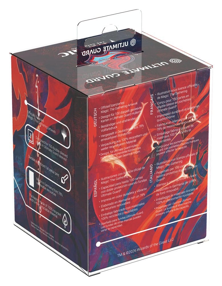 Ultimate Guard Rte Boulder 100+ Magic: The Gathering "Secrets of Strixhaven" - Prismari DS Modellismo Ultimate Guard Rte Boulder 100+ Magic: