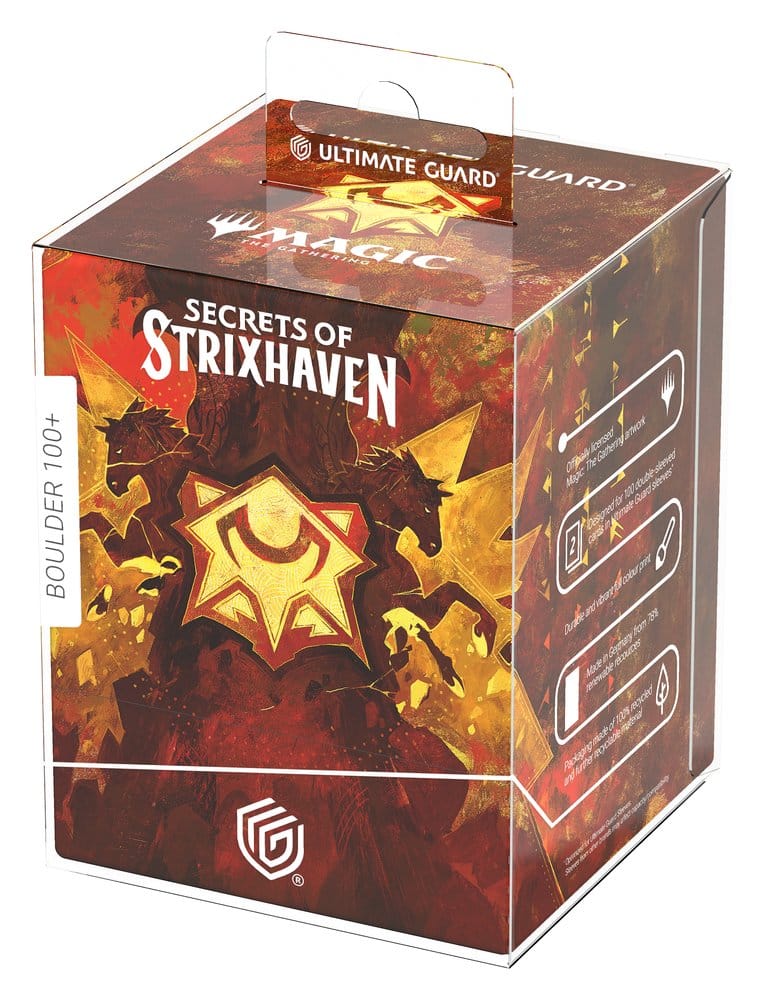 Ultimate Guard Rte Boulder 100+ Magic: The Gathering "Secrets of Strixhaven" - Lorehold DS Modellismo Ultimate Guard Rte Boulder 100+ Magic: