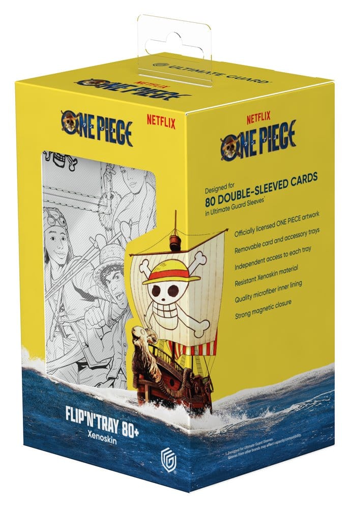 Ultimate Guard Flip'n'Tray 80+ Xenoskin Netflix One Piece - Sketch DS Modellismo Ultimate Guard Flip'n'Tray 80+ Xenoskin