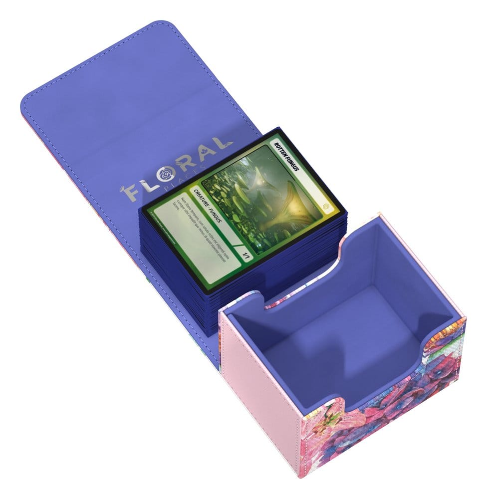 Ultimate Guard Sidewinder 100+ Xenoskin "Floral Places" - Lotus Bloom DS Modellismo Ultimate Guard Sidewinder 100+ Xenoskin