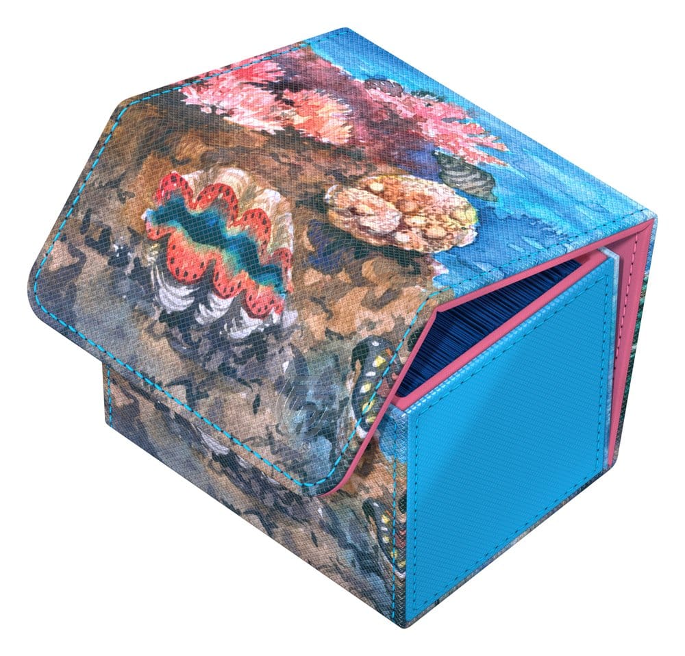 Ultimate Guard Sidewinder 100+ Xenoskin "Coral Places" - Seablue Hush DS Modellismo Ultimate Guard Sidewinder 100+ Xenoskin