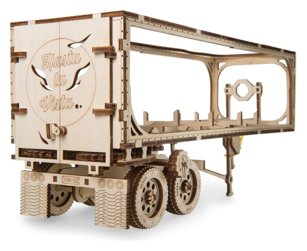 Puzzle Ugears 3D in legno Trailer for Heavy Boy Truck VM-03 DS Modellismo Puzzle Ugears 3D in legno Trailer for Heavy