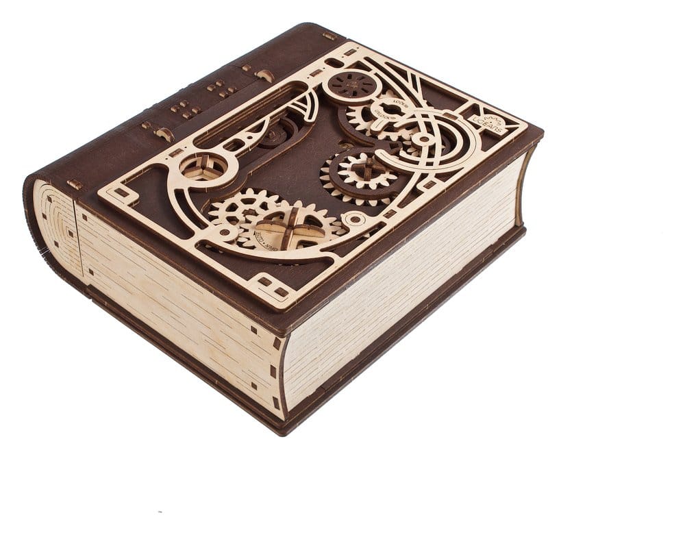 Puzzle Ugears 3D in legno Book of Secrets DS Modellismo Puzzle Ugears 3D in legno Book Secrets