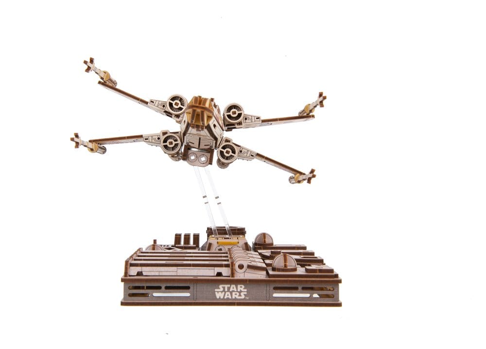 Puzzle Star Wars 3D in legno Luke Skywalker's X-Wing Starfighter DS Modellismo Puzzle Star Wars 3D in legno Luke