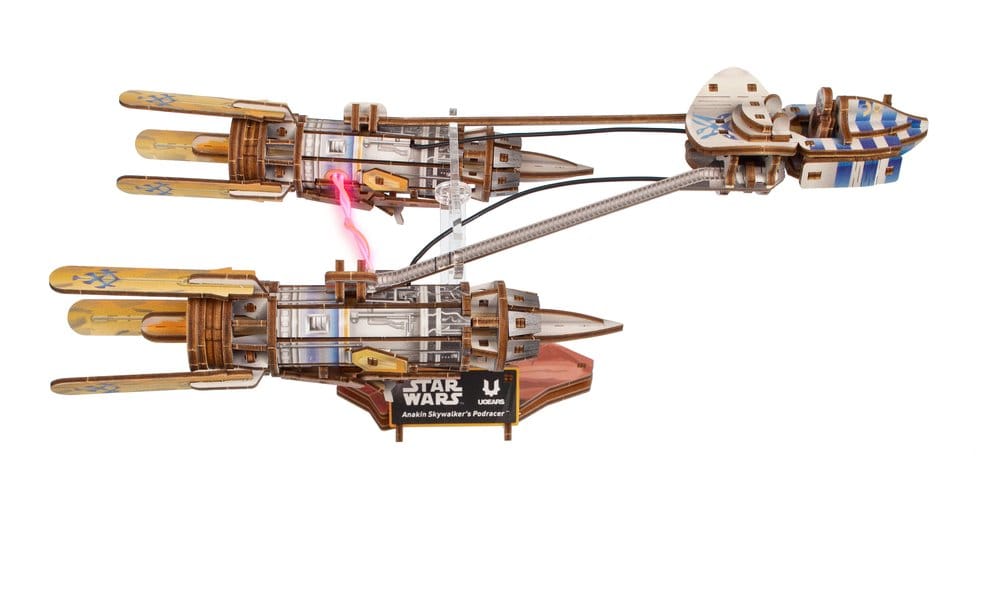 Puzzle Star Wars 3D in legno Anakin Skywalker's Podracer DS Modellismo Puzzle Star Wars 3D in legno Anakin