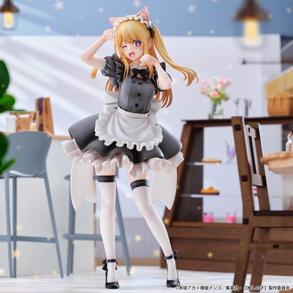 Oshi no Ko PVC Figure 1/6 Ruby (Cat Maid Ver.) 27 cm DS Modellismo Oshi no Ko PVC Figure Ruby 27 cm scala 1/6