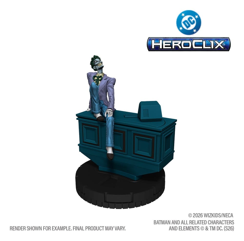 DC HeroClix SwitchClix Minifigures with Base The Long Halloween Team Base 23 cm DS Modellismo Dc HeroClix SwitchClix Minifigures with Base