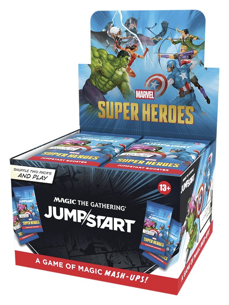 Magic the Gathering Marvel Super Heroes Jumpstart Booster Display (24) english - Damaged packaging DS Modellismo Magic Gathering Marvel Super Heroes