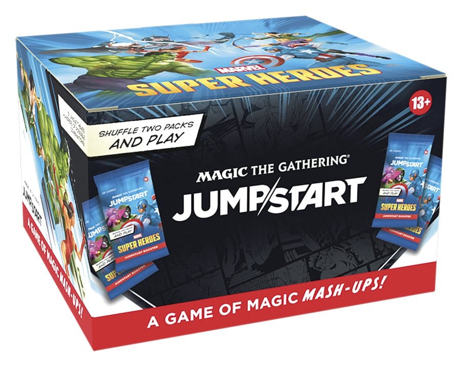Magic the Gathering Marvel Super Heroes Jumpstart Booster Display (24) english - Damaged packaging DS Modellismo Magic Gathering Marvel Super Heroes