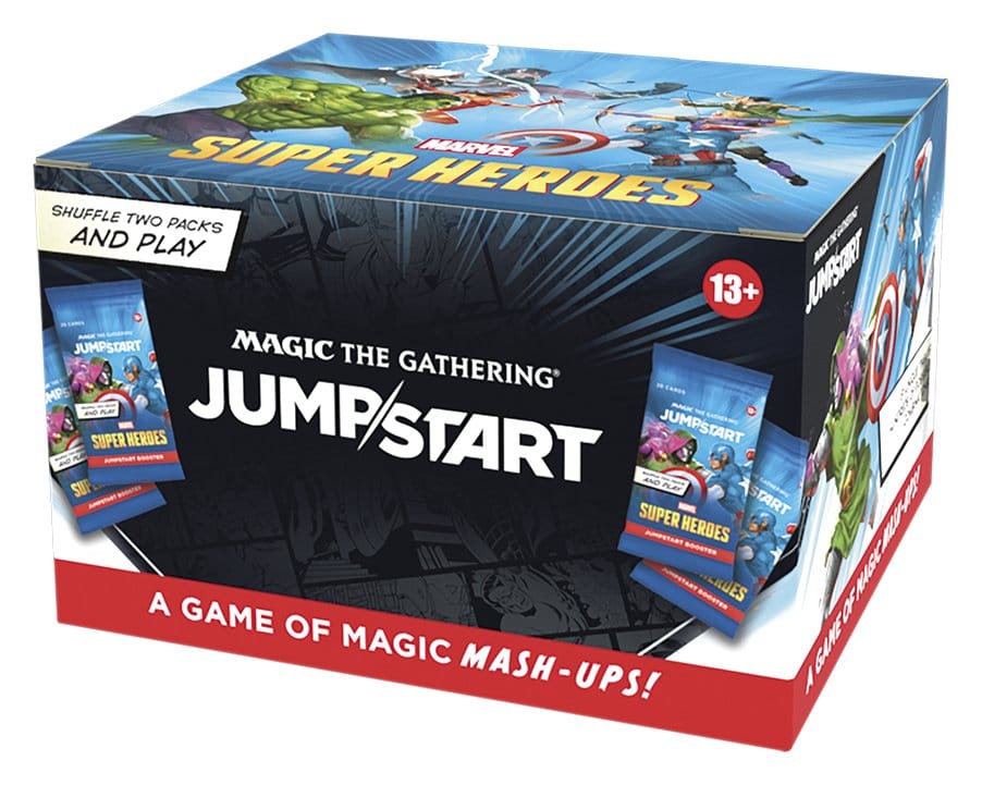 Magic the Gathering Marvel Super Heroes Jumpstart Booster Display (24) english - Damaged packaging DS Modellismo Magic Gathering Marvel Super Heroes