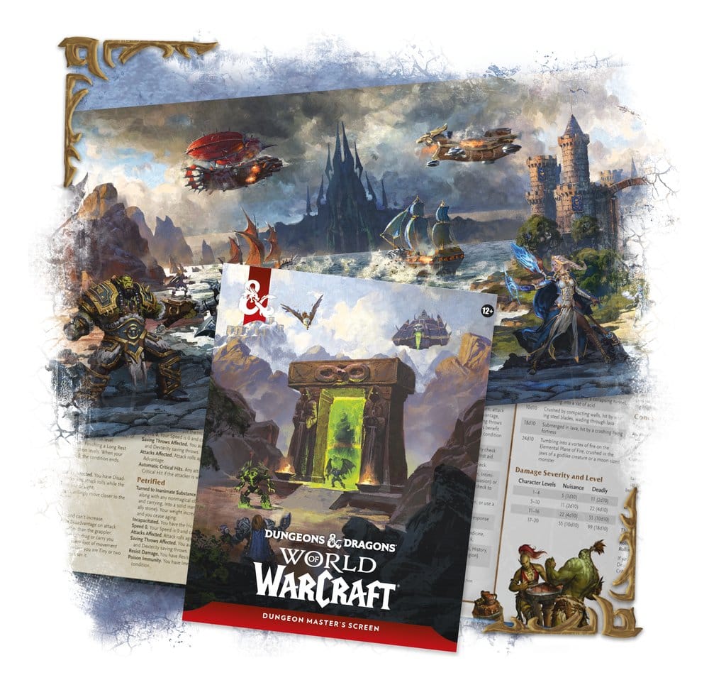 Dungeons & Dragons RPG World of Warcraft Dungeon Master's Screen *English Version* DS Modellismo Dungeons & Dragons Rpg World Warcraft