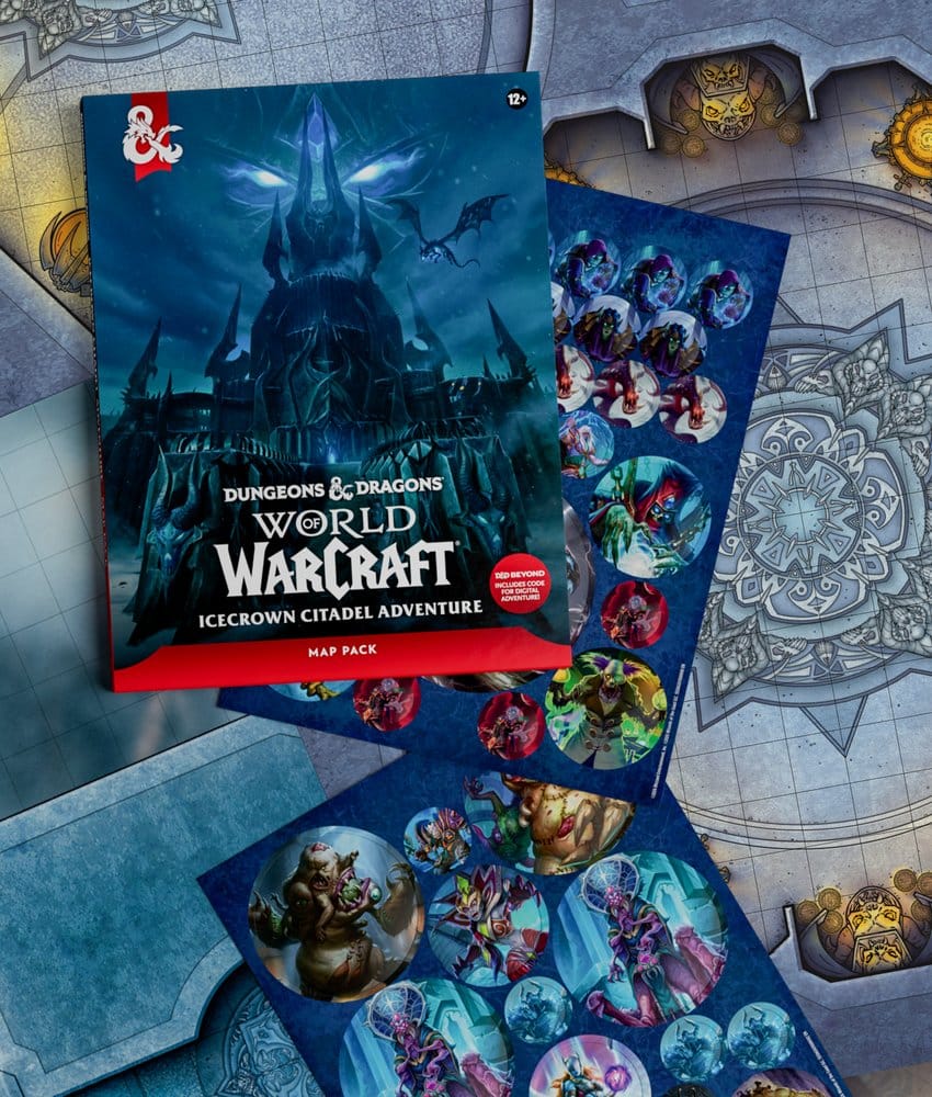 Dungeons & Dragons RPG World of Warcraft: Icecrown Citadel Adventure Map Pack *English Version* DS Modellismo Dungeons & Dragons Rpg World Warcraft: