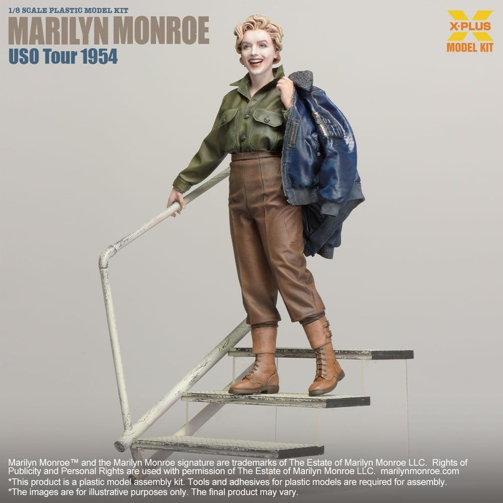 Marilyn Monroe Plastic Model Kit 1/8 (Reproduction) 26 cm DS Modellismo Marilyn Monroe Plastic Model Kit scala 1/8