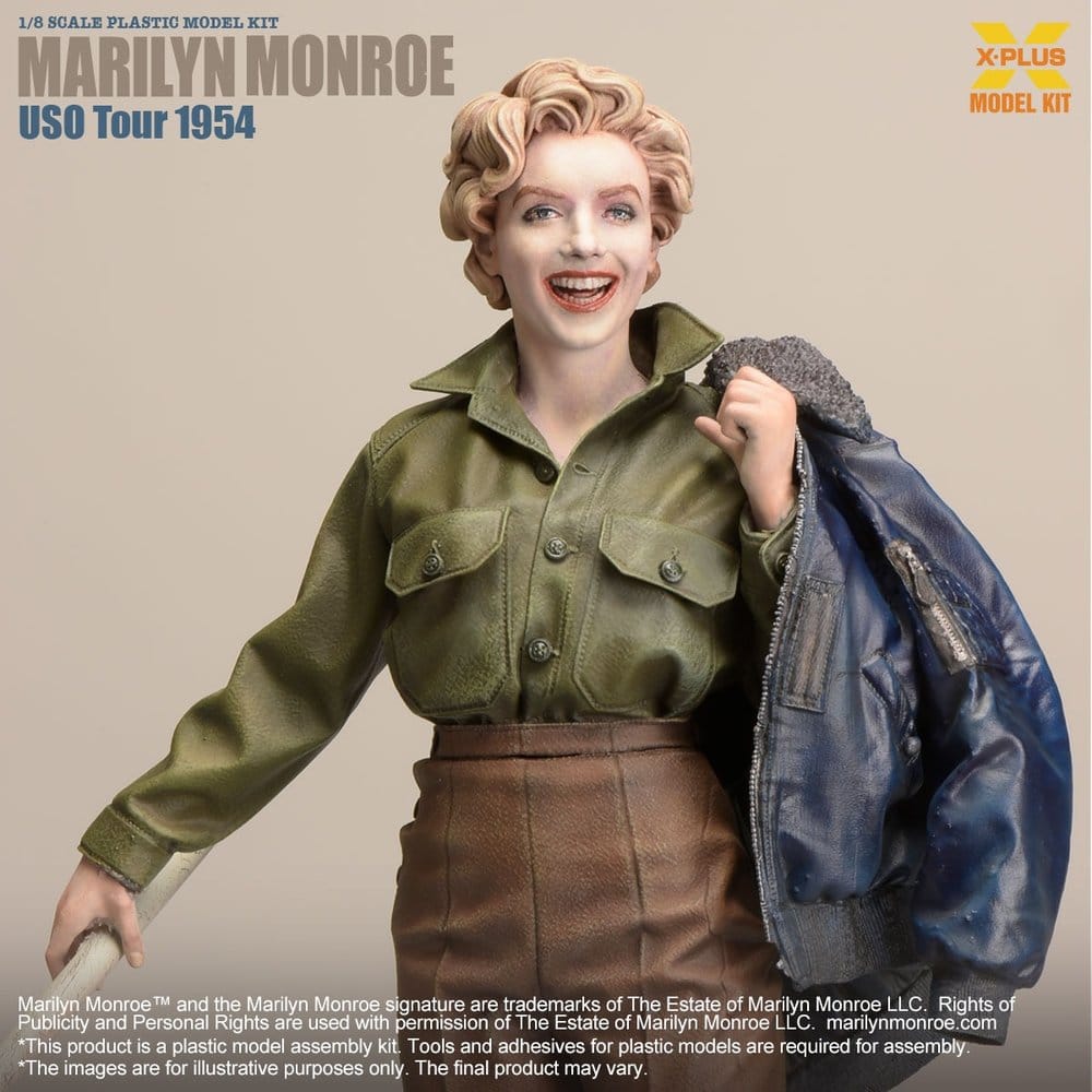 Marilyn Monroe Plastic Model Kit 1/8 (Reproduction) 26 cm DS Modellismo Marilyn Monroe Plastic Model Kit scala 1/8