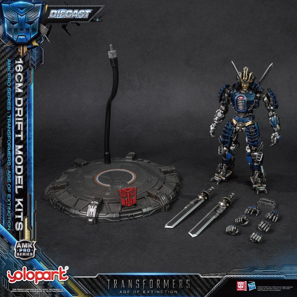 Transformers: Age of Extinction AMK Pro Series Model Kit Drift 16 cm DS Modellismo Transformers: Age Extinction Amk Pro Model