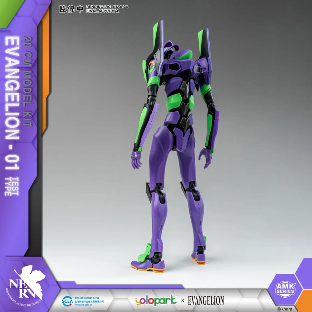 Neon Genesis Evangelion AMK Series Plastic Model Kit Eva-01 20 cm DS Modellismo Neon Genesis Evangelion Amk Plastic Model