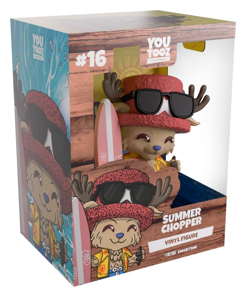 One Piece Vinyl Figure Summer Chopper 11 cm DS Modellismo One Piece Summer Chopper Youtooz