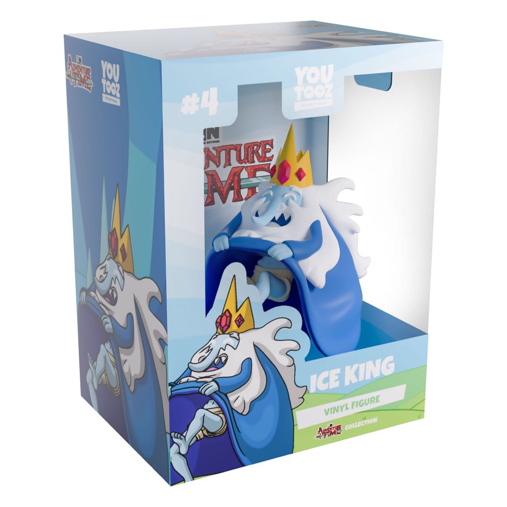 Adventure Time Vinyl Figure Ice King 10 cm DS Modellismo Adventure Time Ice King Youtooz