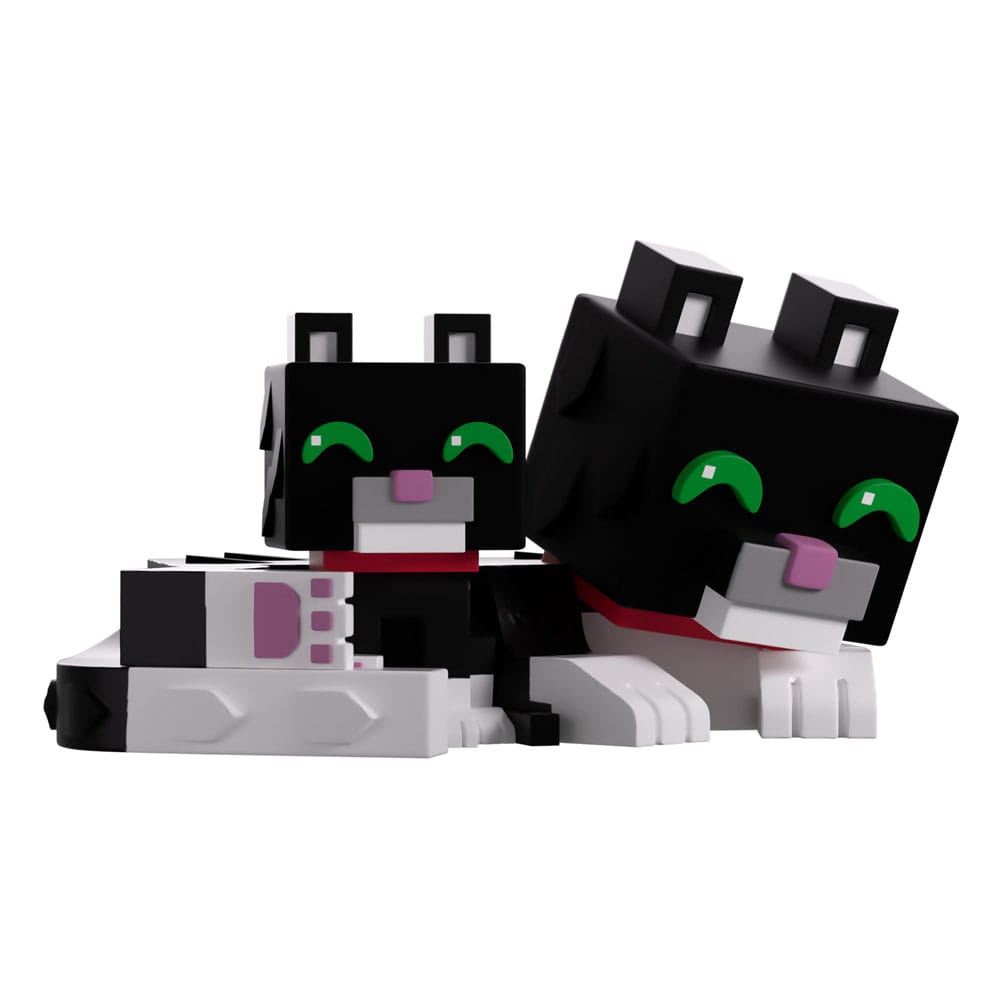 Minecraft Vinyl Figure Tuxedo Cat 6 cm DS Modellismo Minecraft Tuxedo Cat Youtooz