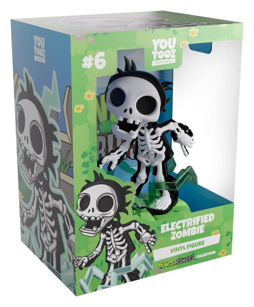 Plants vs. Zombies Vinyl Figure Electrified Zombie 12 cm DS Modellismo Plants vs. Zombies Electrified Zombie