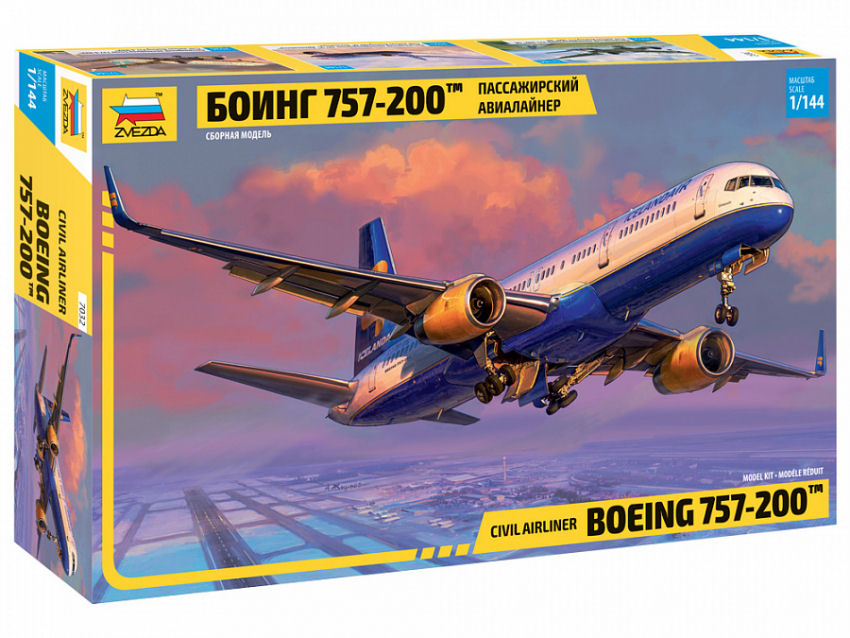 Boeing 757-200 Kit 1:144 DS Modellismo Boeing 757-200 Kit Zvezda