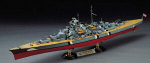 German Battleship Bismarck Kit Academy