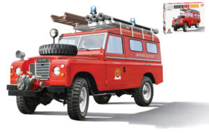 Land Rover Fire Truck Kit scala 1:24 Italeri