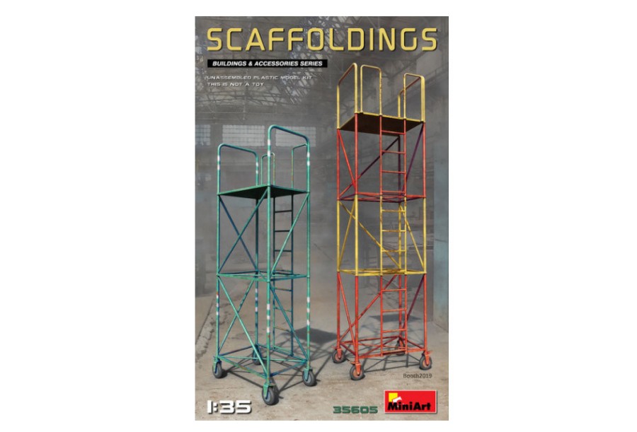 Scaffalatura Kit 1:35 DS Modellismo Scaffalatura Kit scala 1:35 Miniart