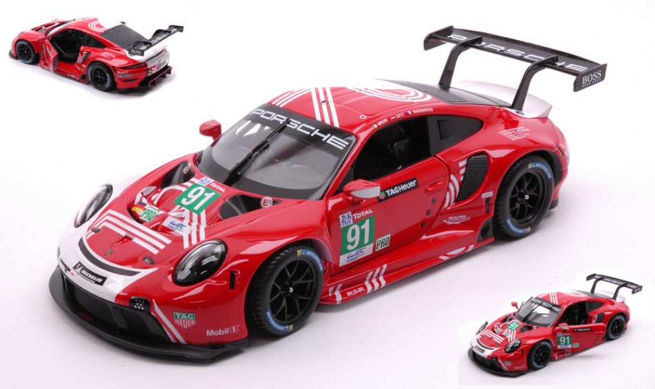Porsche 911 Rsr N.91 24 H LE Mans 2020 1:24 DS Modellismo Porsche 911 Rsr 24 H Le Mans 2020 scala 1:24