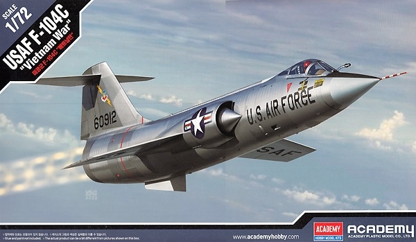USAF F-104C Vietnam War Kit 1:72 DS Modellismo Usaf F-104C Vietnam War Kit scala 1:72