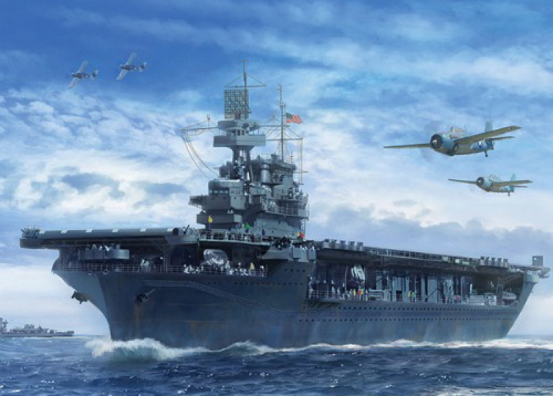 USS Enterprise CV-6 the Battle of Midway 80th Anniversary Kit 1:700 DS Modellismo Uss Enterprise CV-6 Battle Midway 80th