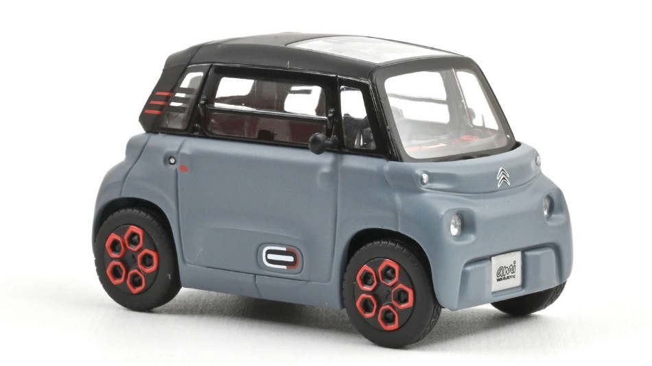 Citroen Ami 100% Electric 2020 MY Ami Orange 1:43 DS Modellismo Citroen Ami 100% Electric 2020 My scala 1:43