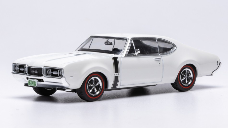 Oldsmobile 442 W-30 1970 White 1:43 DS Modellismo Oldsmobile 442 W-30 1970 White scala 1:43