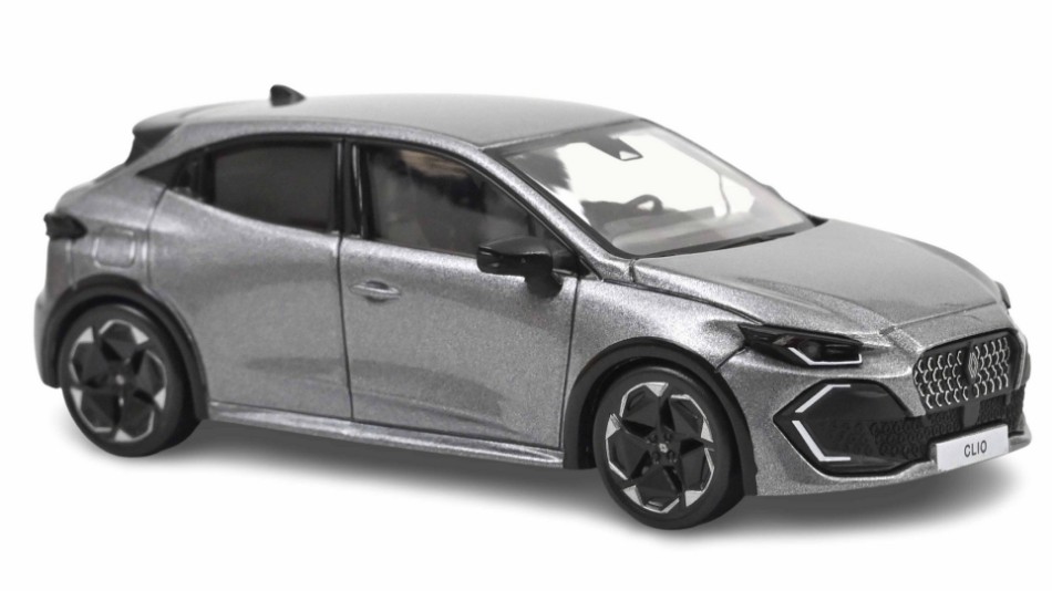 Renault Clio 2026 Shadow Grey 1:43 DS Modellismo Renault Clio 2026 Shadow Grey scala 1:43