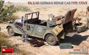 Kfz.2/40 German Repair Car Type scala 1:35