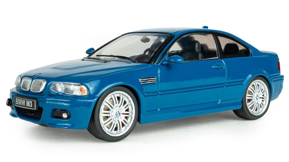 BMW M3 Coupe 2000 Laguna Seca Blue 1:43 DS Modellismo BMW M3 Coupe 2000 Laguna Seca scala 1:43