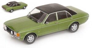 Ford Granada Mk I 1972 Green scala 1:18