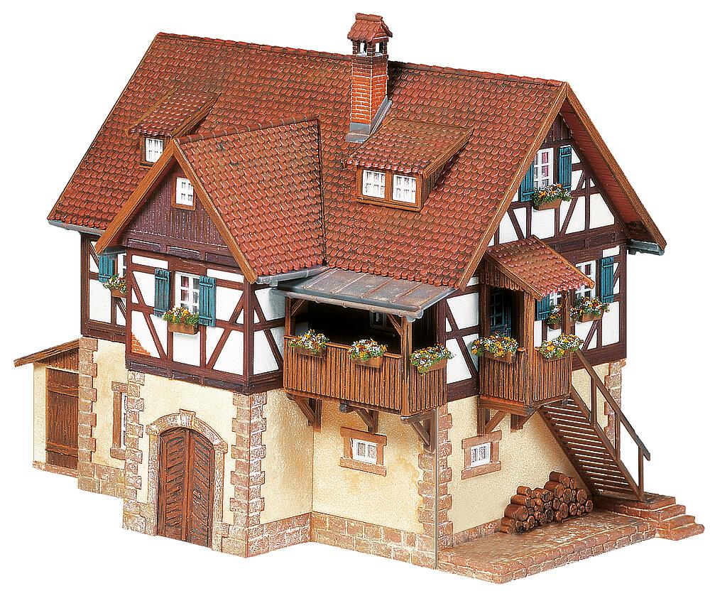 Casa a graticcio Scala H0 DS Modellismo Casa a graticcio scala H0 Faller