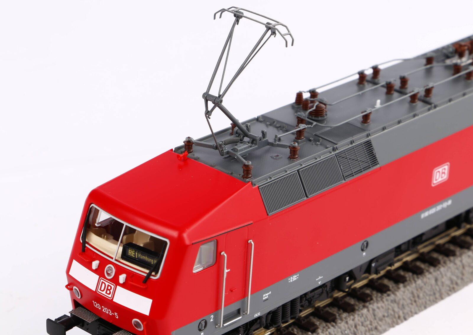 Locomotiva elettrica BR 120 con FIS DB AG Epoca VI Scala H0 DS Modellismo Locomotiva elettrica BR 120 FIS DB scala H0