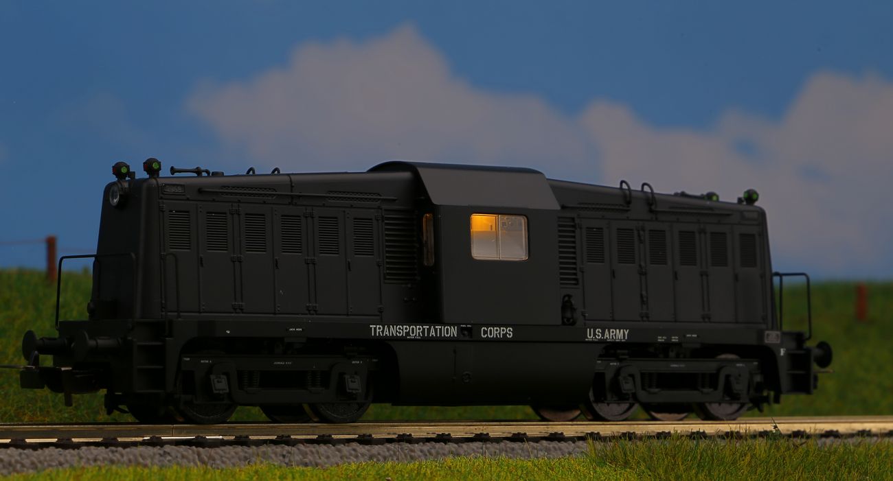 Locomotiva Diesel/Sound BR 65-DE-19-A USATC Epoca II incluso PSD XP 5.1 PluX22 S Scala H0 DS Modellismo Locomotiva Diesel/Sound BR scala H0