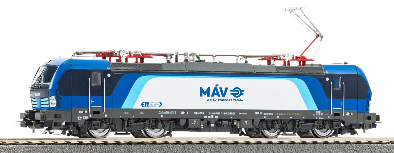 Locomotiva Elettrica Vectron MAV Start Epoca VI Scala H0 DS Modellismo Locomotiva Elettrica Vectron MAV scala H0