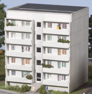 Condominio prefabbricato WBS70. Set scala H0