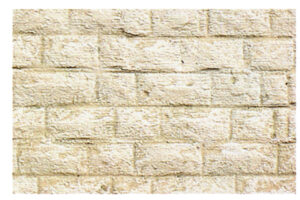 Muro di arenaria 0/1 / H0, 40x20 2 pezzi