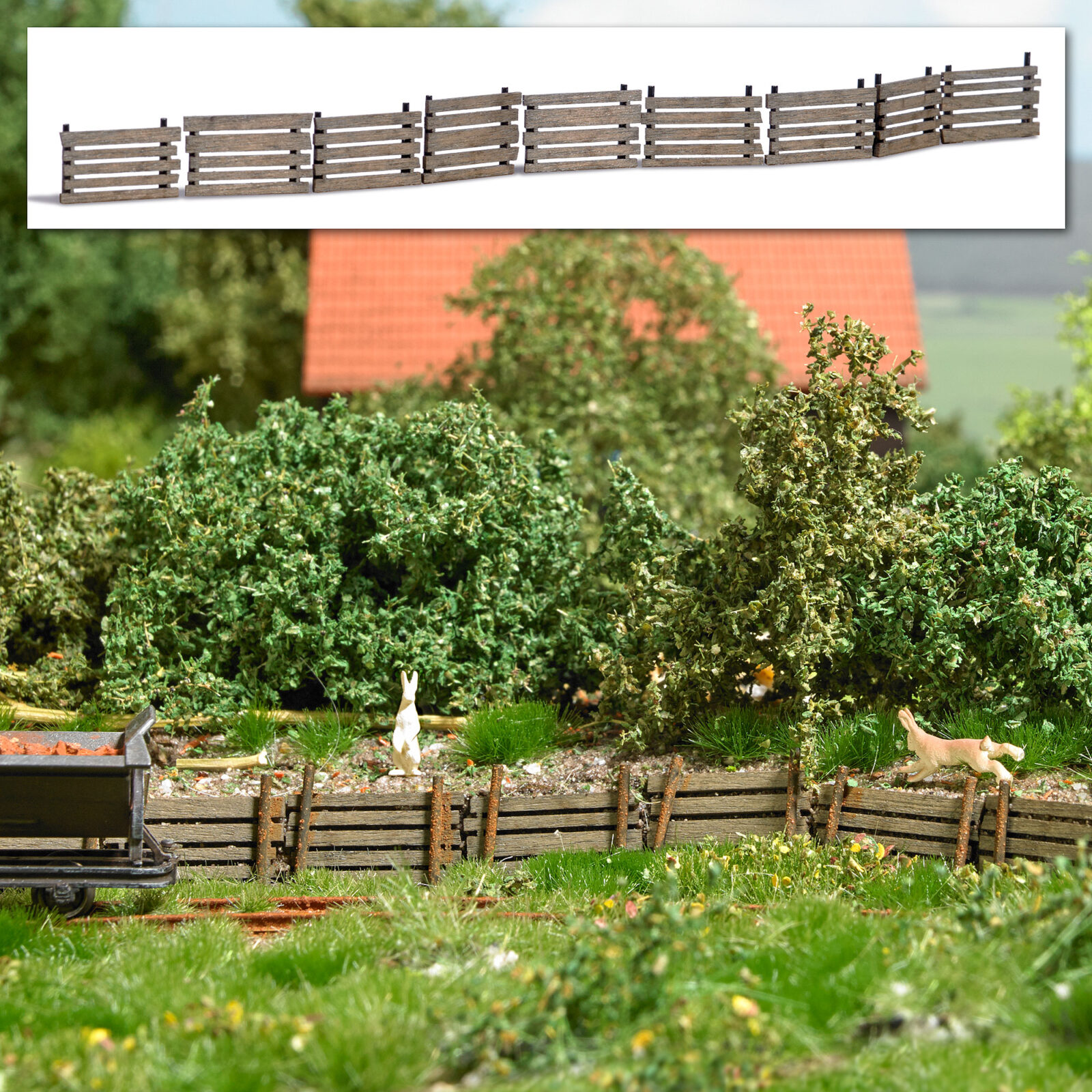 Stabilizzazione del pendio con tavole Scala H0 DS Modellismo Stabilizzazione del pendio tavole scala H0