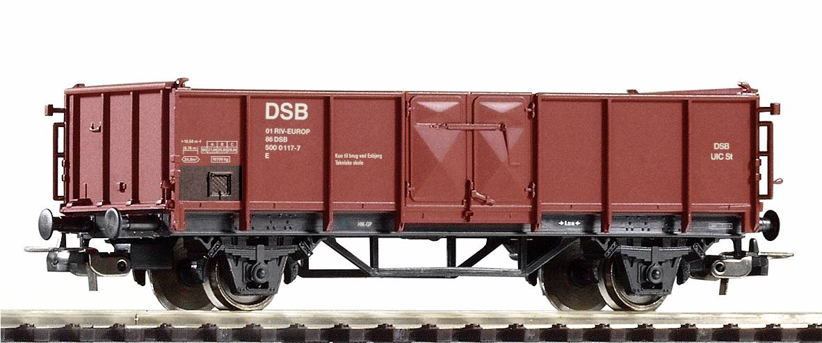 Carro gondola DSB Epoca IV Scala H0 DS Modellismo Carro gondola DSB Epoca IV scala H0 Piko