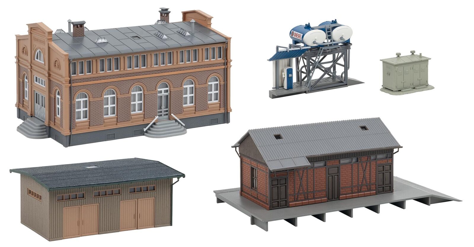 Movimentazione merci Set Promozionale Scala H0 DS Modellismo Movimentazione merci Set scala H0
