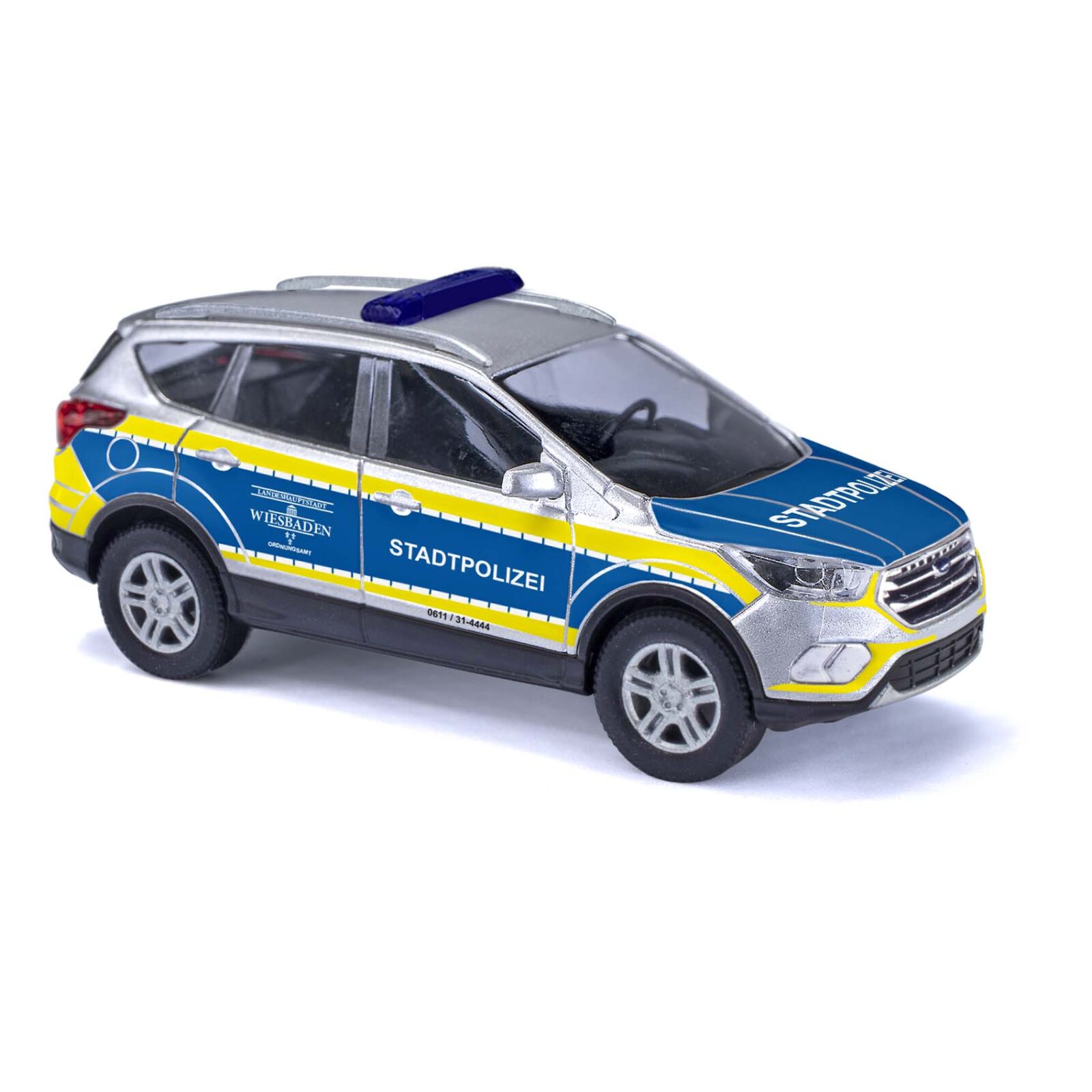 Ford Kuga - Polizia municipale Wiesbaden Scala H0 DS Modellismo Ford Kuga Polizia municipale scala H0