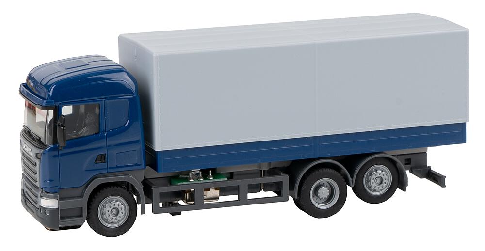 Autocarro Scania R 13 HL (HERPA) Scala H0 DS Modellismo Autocarro Scania R 13 HL (HERPA) scala H0