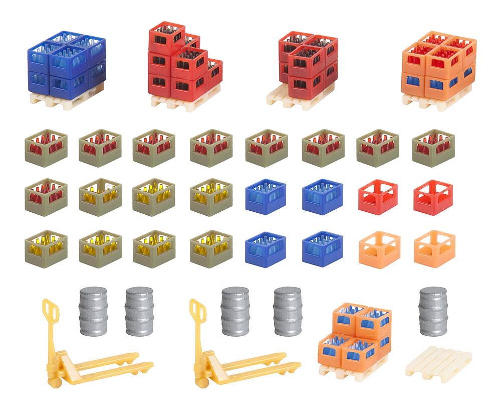Set per l'arredamento di un negozio di bevande Scala H0 DS Modellismo Set per l'arredamento di un negozio scala H0
